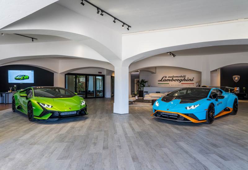 Living Divani @ Lamborghini Lounge Porto Cervo 2022