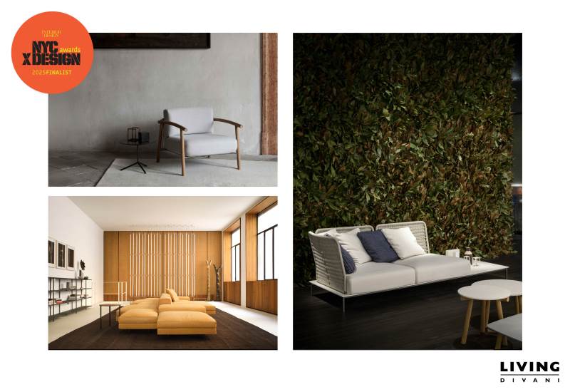 Living Divani is a Finalist at the 2025 NYCxDESIGN Awards