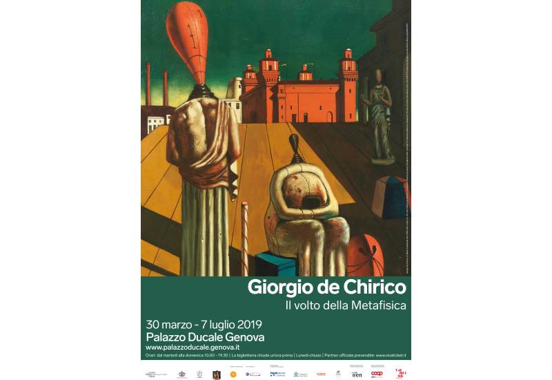 Living Divani @ Giorgio de Chirico. Il volto della Metafisica