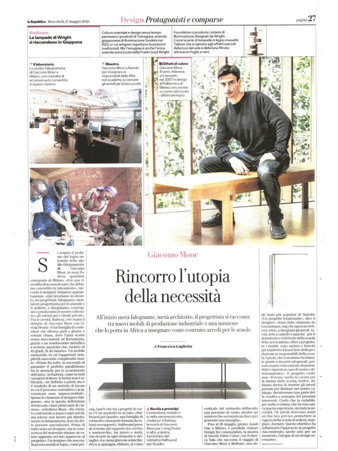 La Repubblica Suppl. R Design